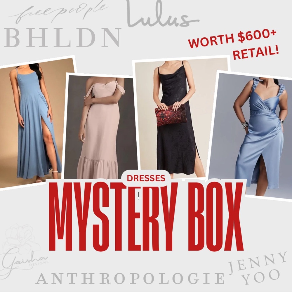 MYSTERY BOX | Dresses | Bridesmaid Formal Dress | Reseller Bulk Bundle